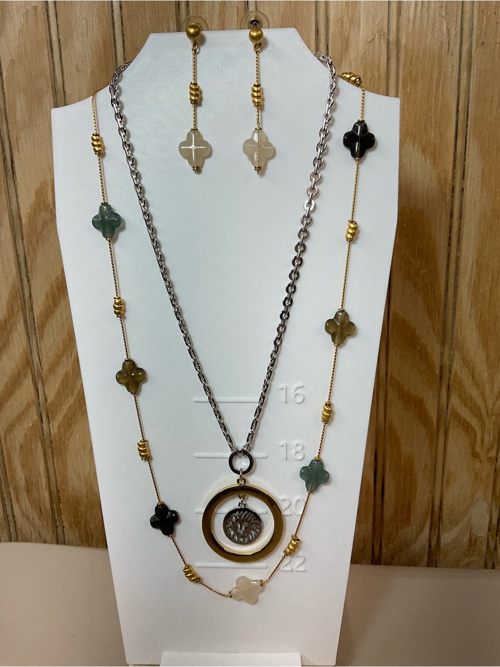 Anne Klein Necklace & Earring Set